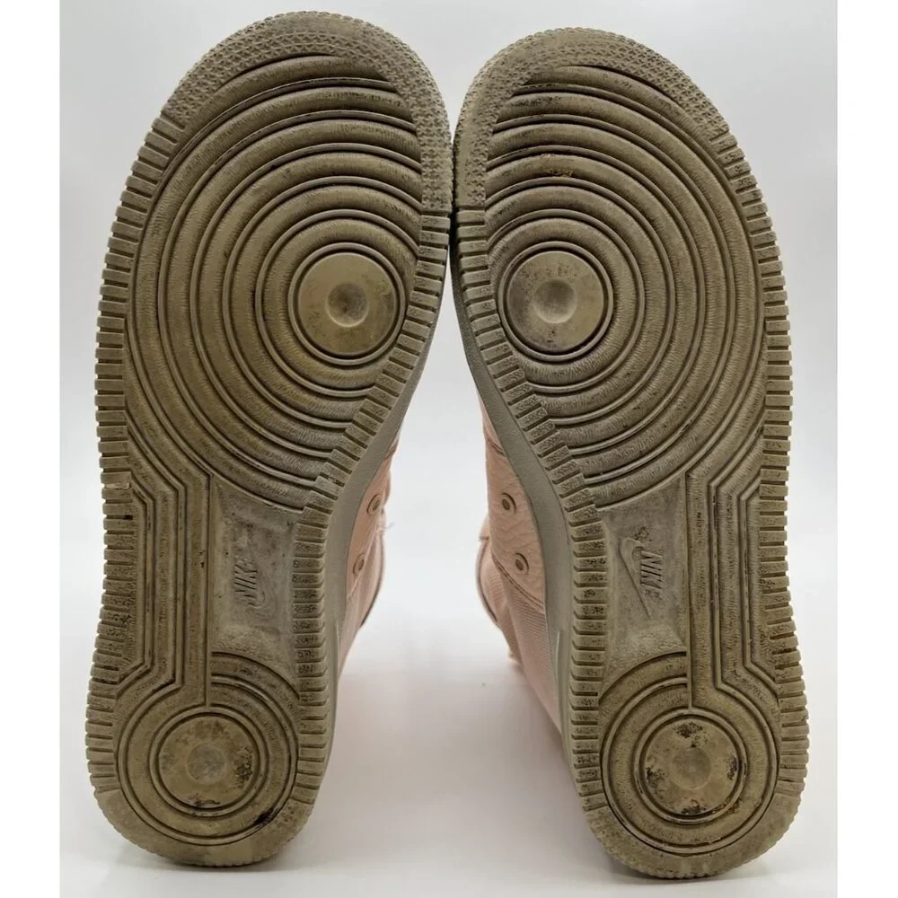 Nike Women’s SF AF1 Mid Air Force 1 Boots Orange Quartz AA3966-800 Size 8 - Picture 10 of 11